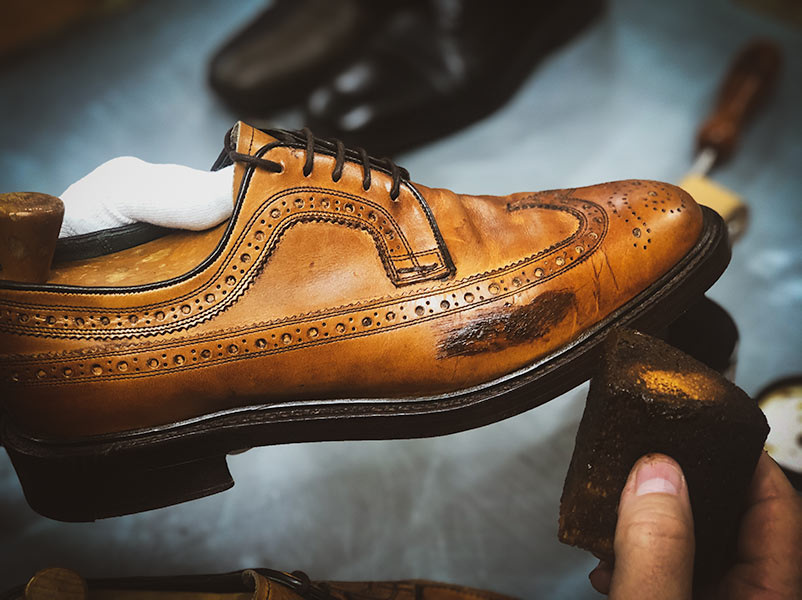 Leather Shoe Restoration Gallery | Robornes London | Robornes Shoe Care